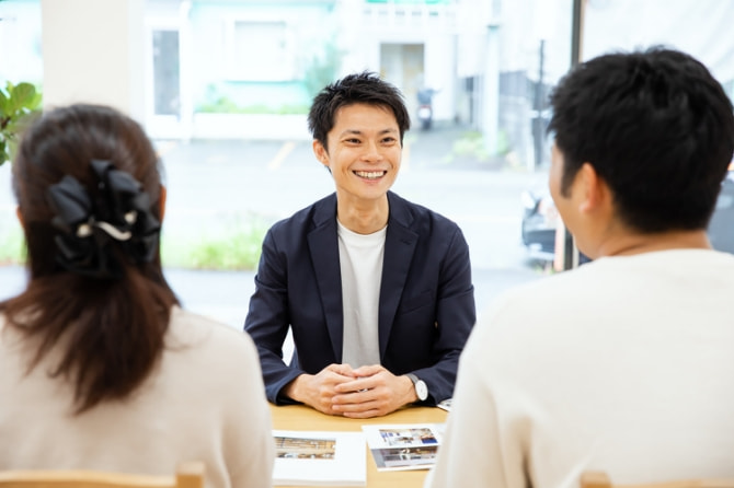 相談するお客様