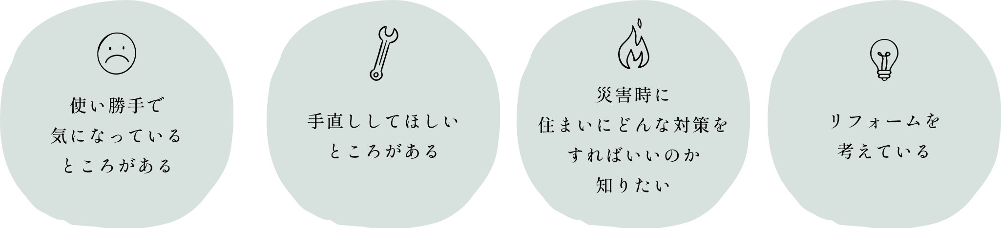 こんなご相談もお気軽にどうぞ