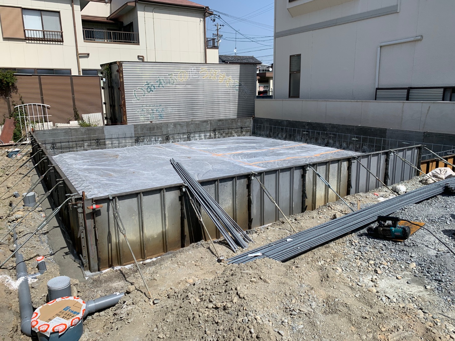 オープンハウス 基礎工事開始 お知らせ ブログ 浜松 掛川の注文住宅なら子育て安心住宅デザインクラフトオフィス