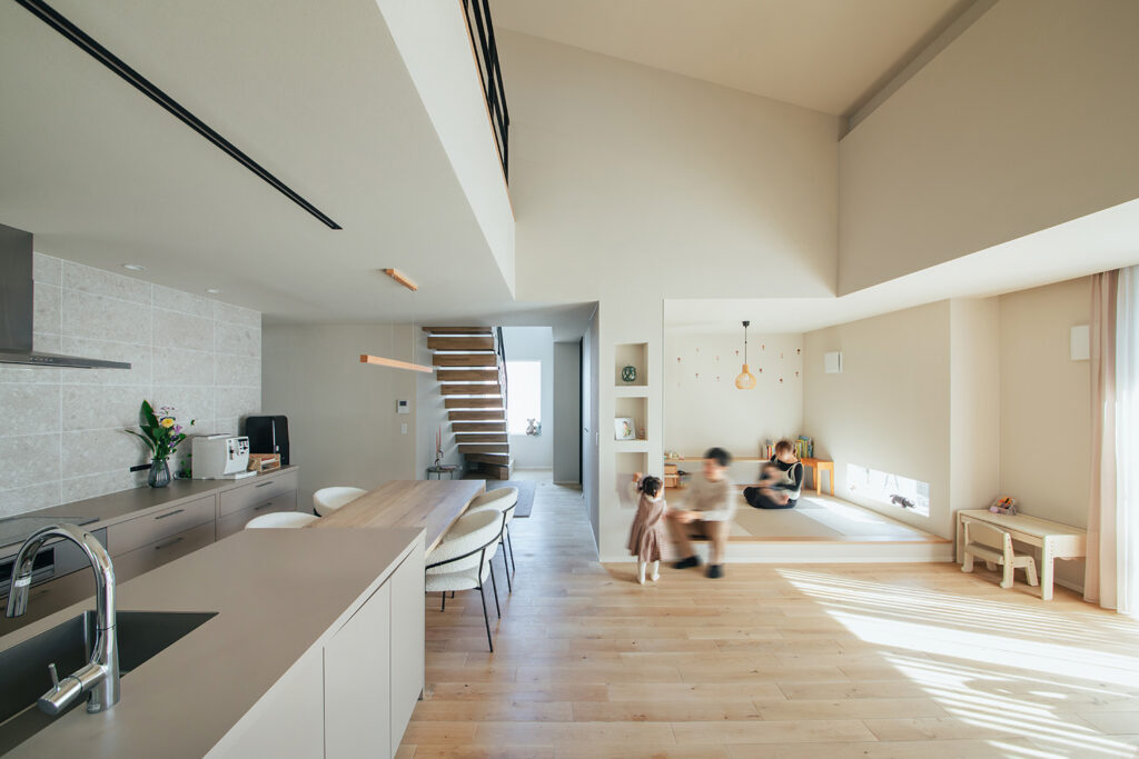 小上がりの畳コーナー