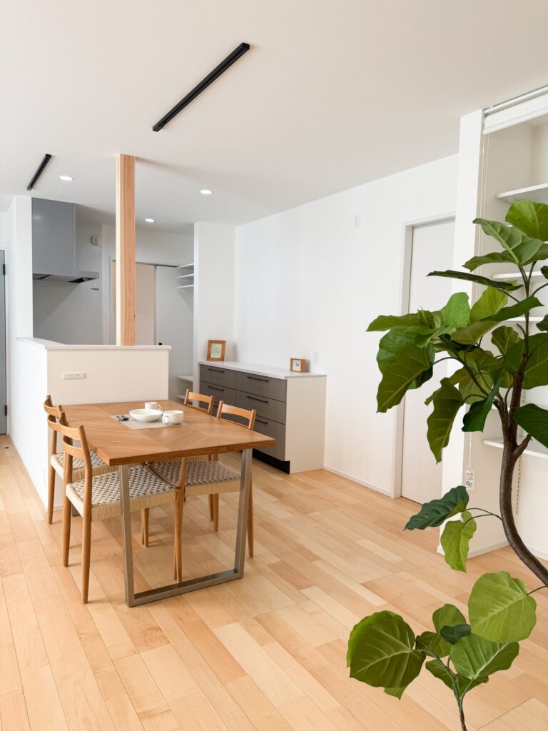 見学会会場のようす🌱