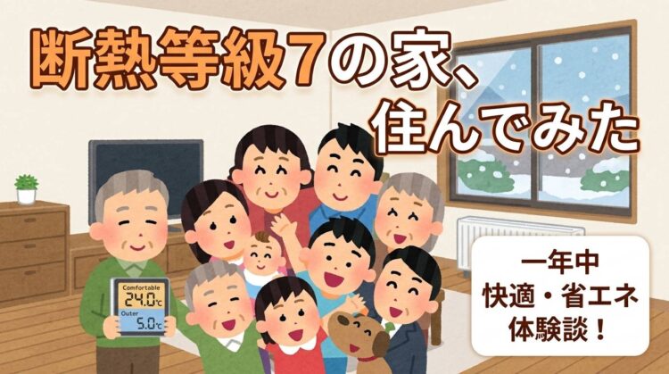 断熱等級7　住んでみた　１